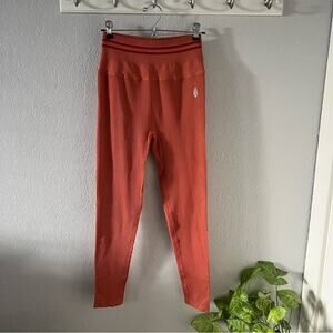 Free People Movement Varsity Stripe Ribbed Leggings M/L